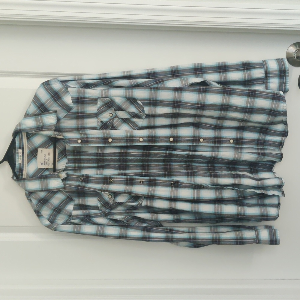 AEO Vintage fit Long Sleeve Dress Shirt